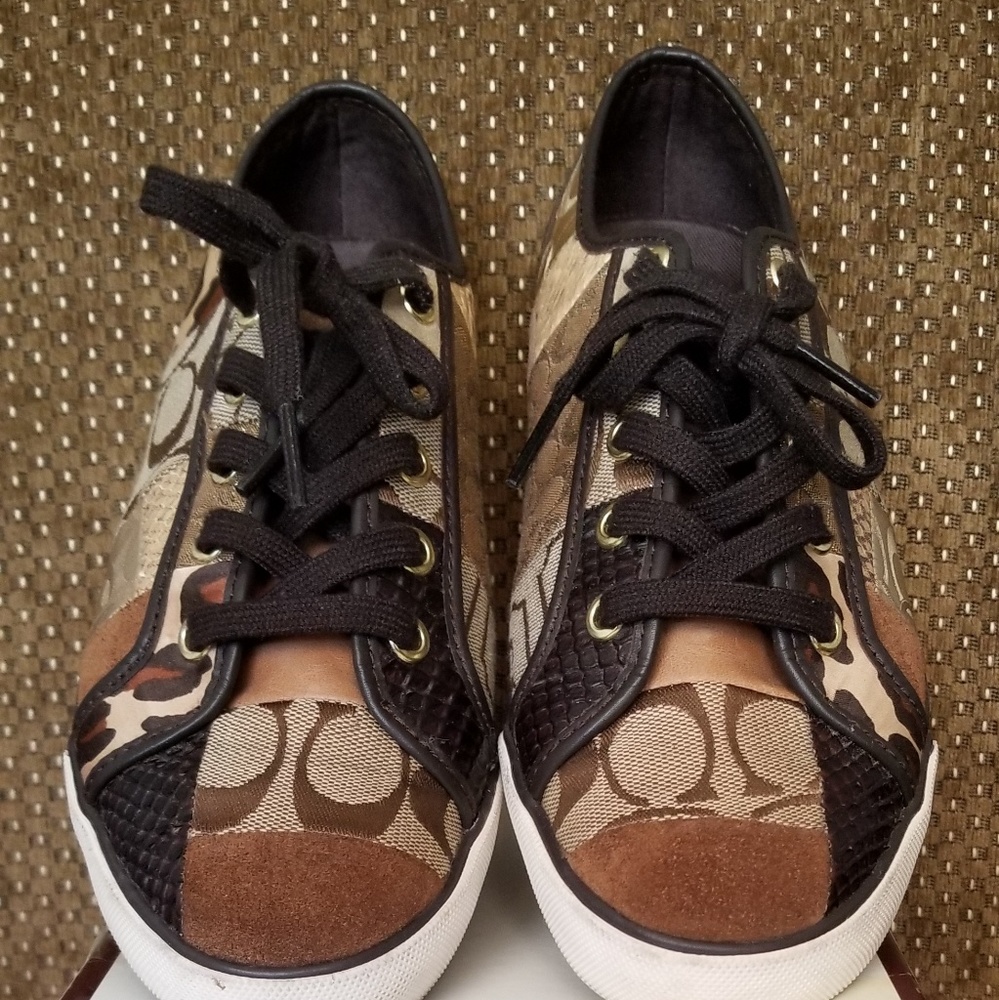 COACH Dawnell Patchwork Sneakers